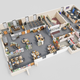 Illustration for article titled 3D Models Of Famous TV Show Sets